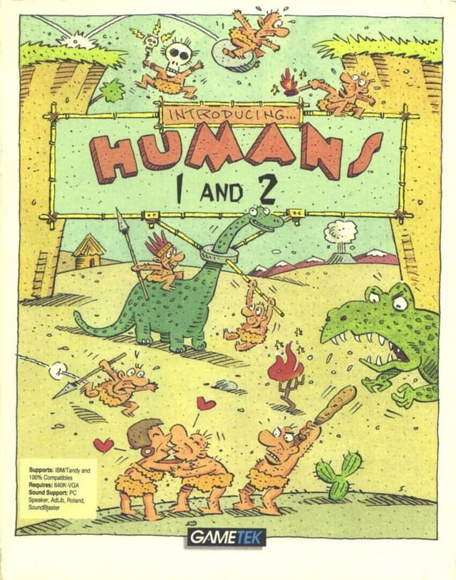 Humans 1 and 2