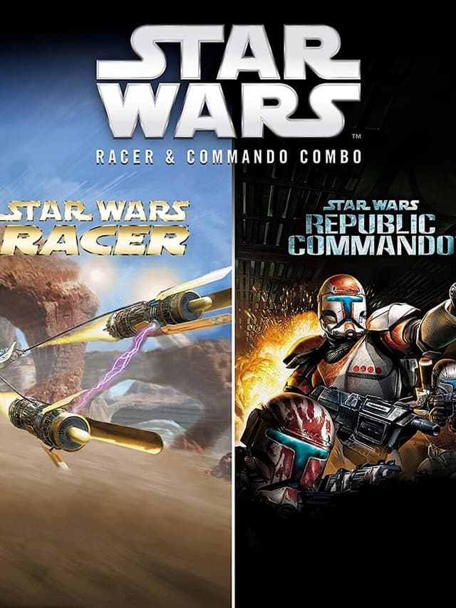Star Wars Racer and Commando Combo