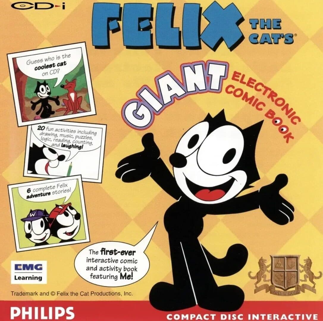 Felix the Cat's Giant Electronic Comic Book