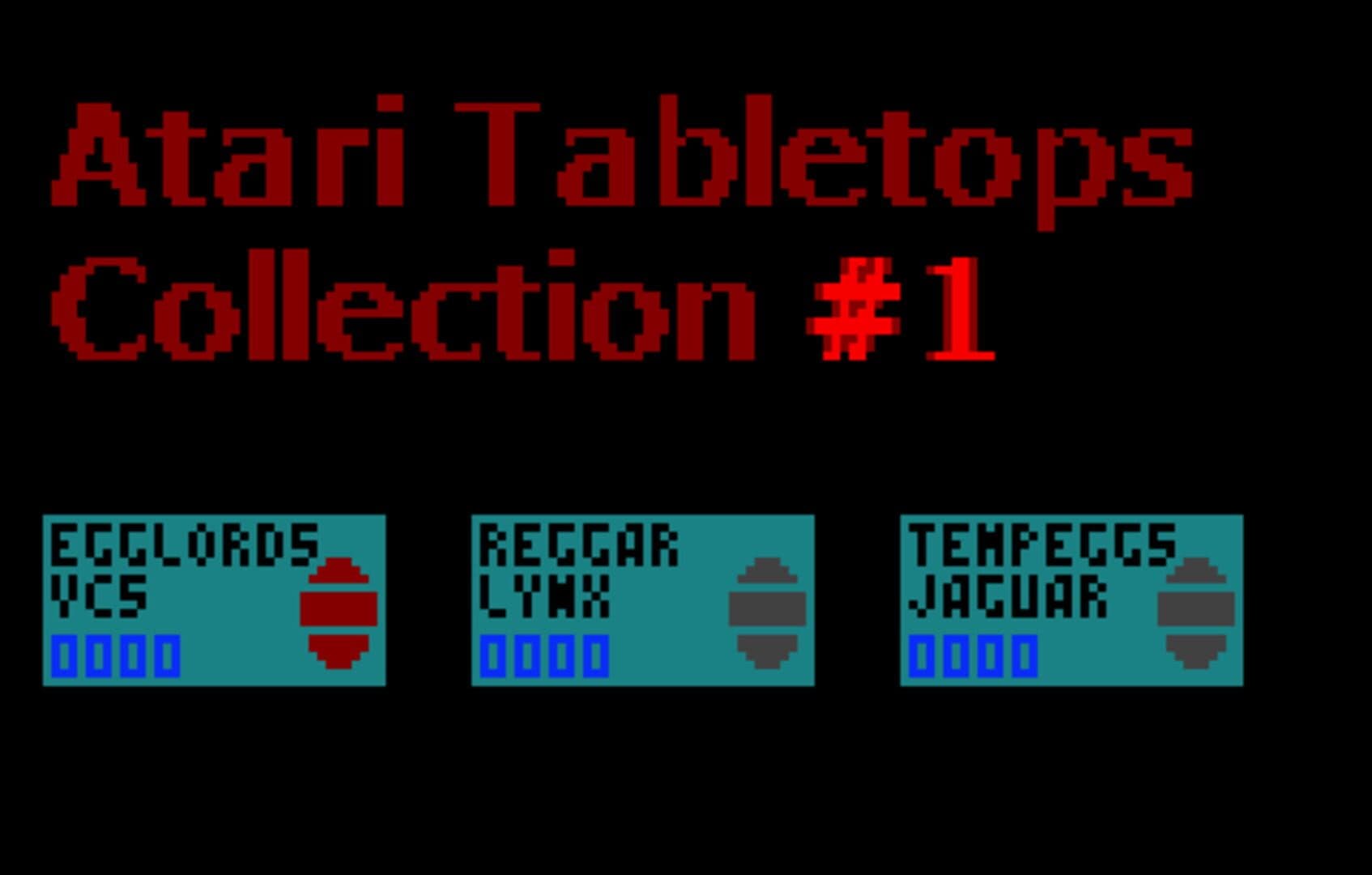 Atari Tabletops Collection #1