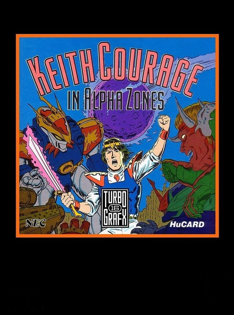 Keith Courage in Alpha Zones