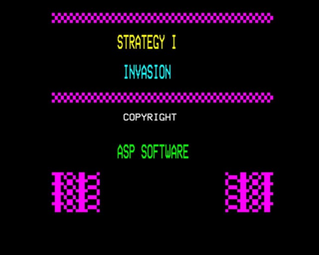 Strategy 1: Invasion