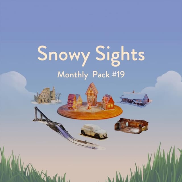 Puzzling Places: Monthly Pack #19 - Snowy Sights