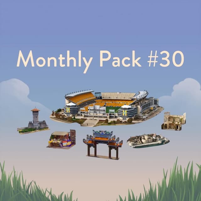 Puzzling Places: Monthly Pack #30