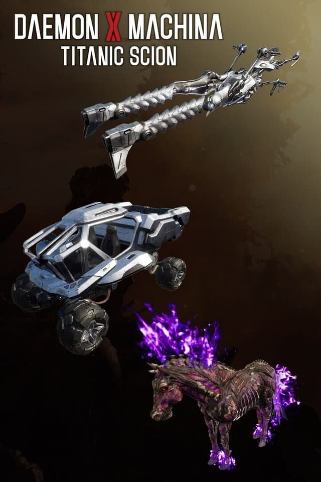 Daemon x Machina: Titanic Scion - Vehicle Set