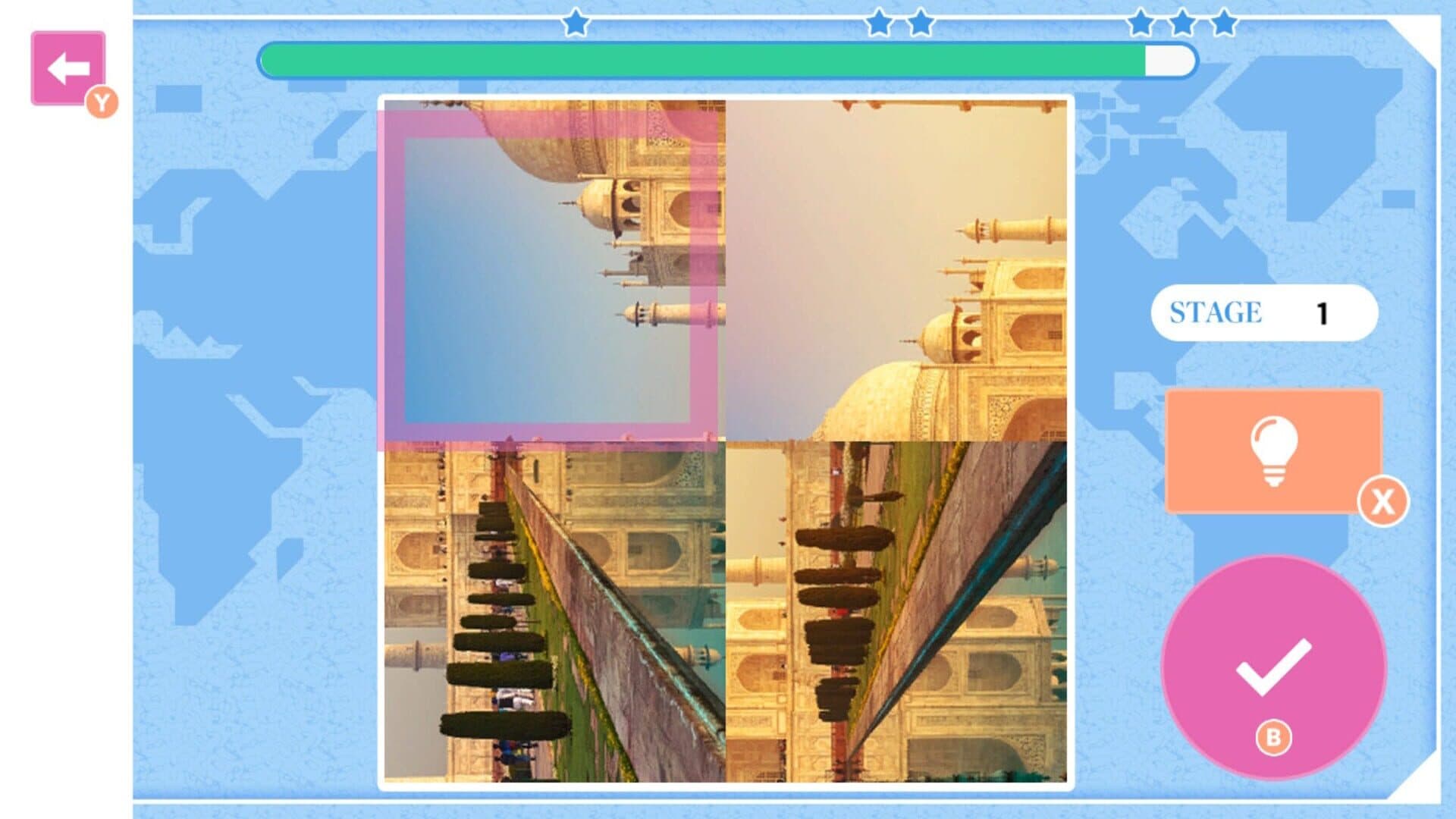 Curly Puzzle: World Heritage