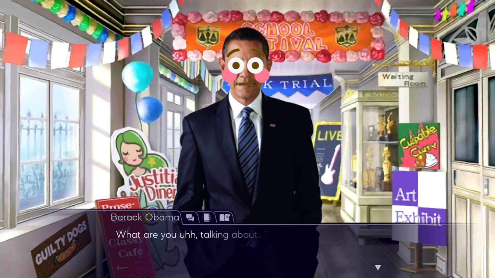 Ace Attorney Investigations 0: Quercus Alba Dating Simulator