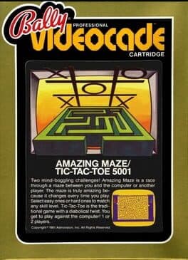 Amazing Maze / Tic-Tac-Toe