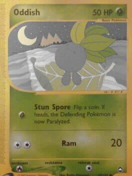 Construction: Action - Map: Oddish