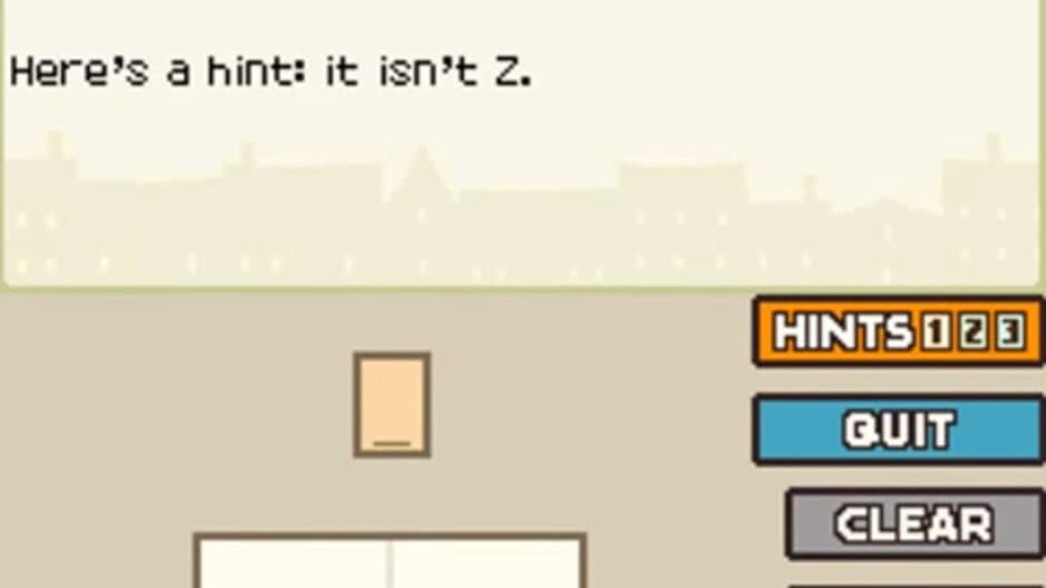 Professor Layton and the Curious Village screenshot