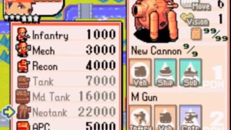 Advance Wars 2: Black Hole Rising screenshot