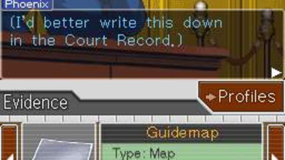 Phoenix Wright: Ace Attorney screenshot