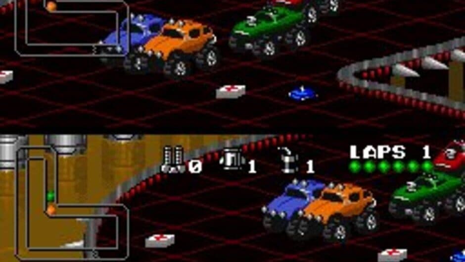 Rock n' Roll Racing screenshot