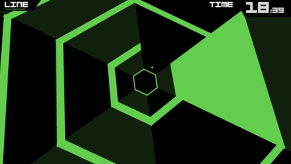 Super Hexagon screenshot