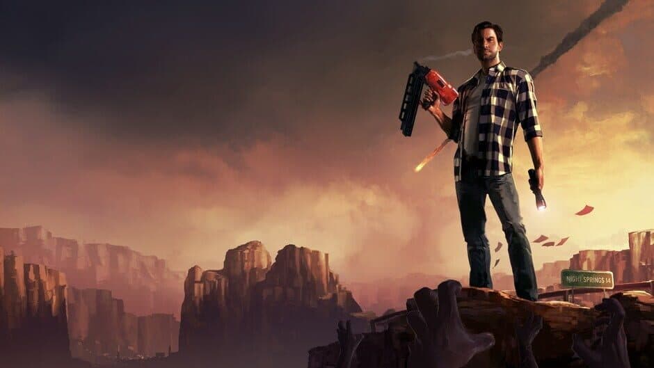 Alan Wake's American Nightmare artwork