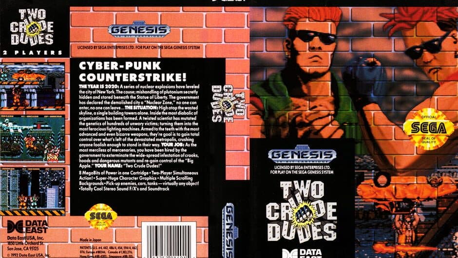 Two Crude Dudes artwork