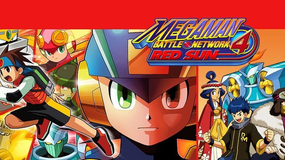 Mega Man Battle Network 4: Red Sun artwork