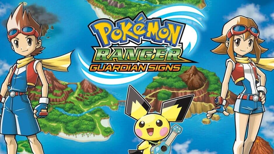 Pokémon Ranger: Guardian Signs artwork