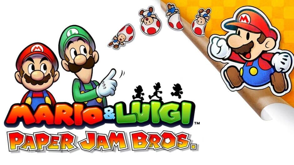 Mario & Luigi: Paper Jam artwork