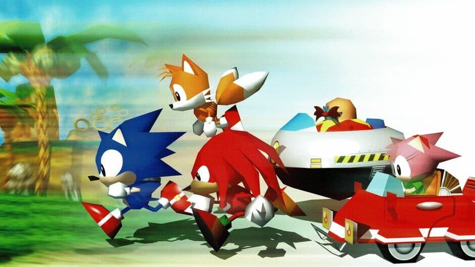 Sonic R artwork