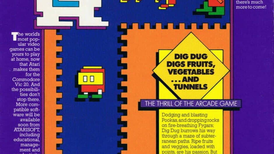 Dig Dug artwork