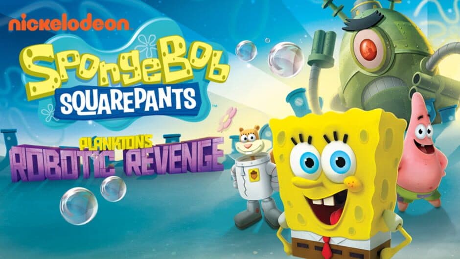 SpongeBob SquarePants: Plankton's Robotic Revenge artwork