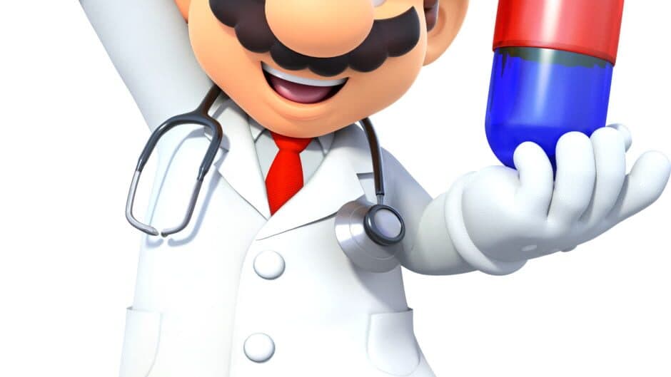 Dr. Mario World artwork
