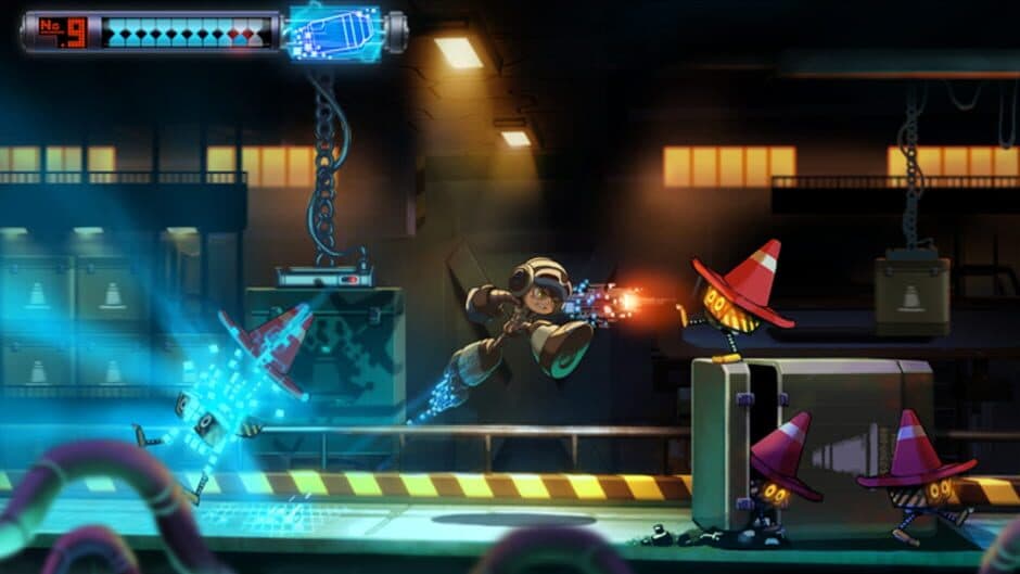 Mighty No. 9 artwork