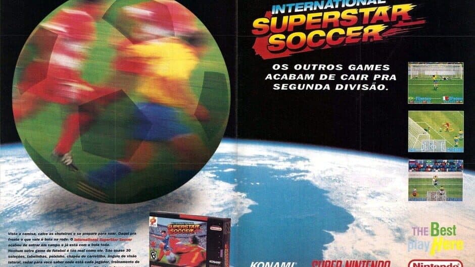 International Superstar Soccer artwork
