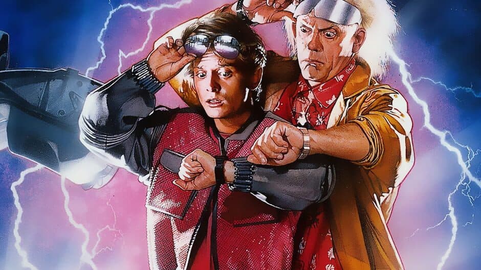 Back to the Future Part II artwork