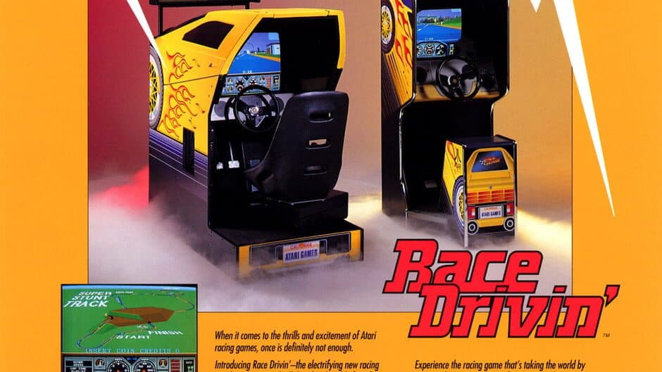 Race Drivin' artwork