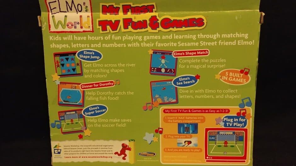 Sesame Street: Elmo's World artwork