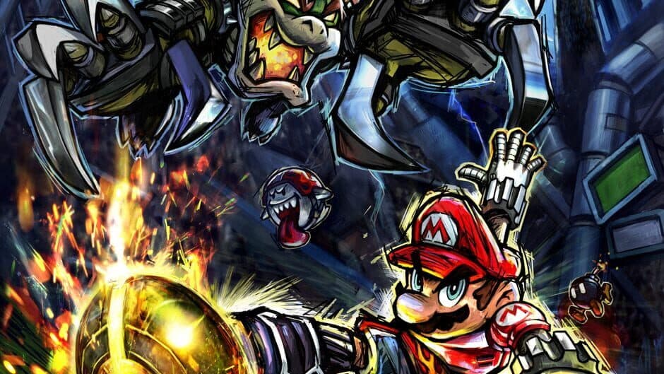 Mario Strikers Charged artwork