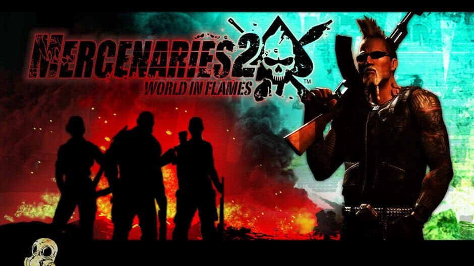 Mercenaries 2: World in Flames artwork