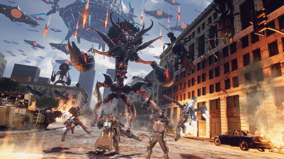 Earth Defense Force: Iron Rain artwork