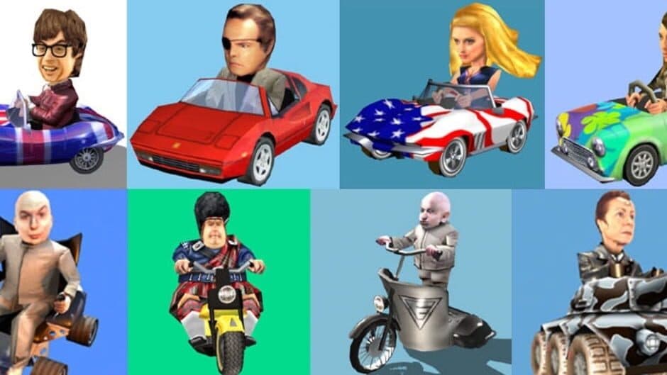 Austin Powers: Mojo Rally artwork