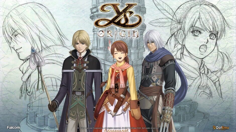 Ys Origin artwork