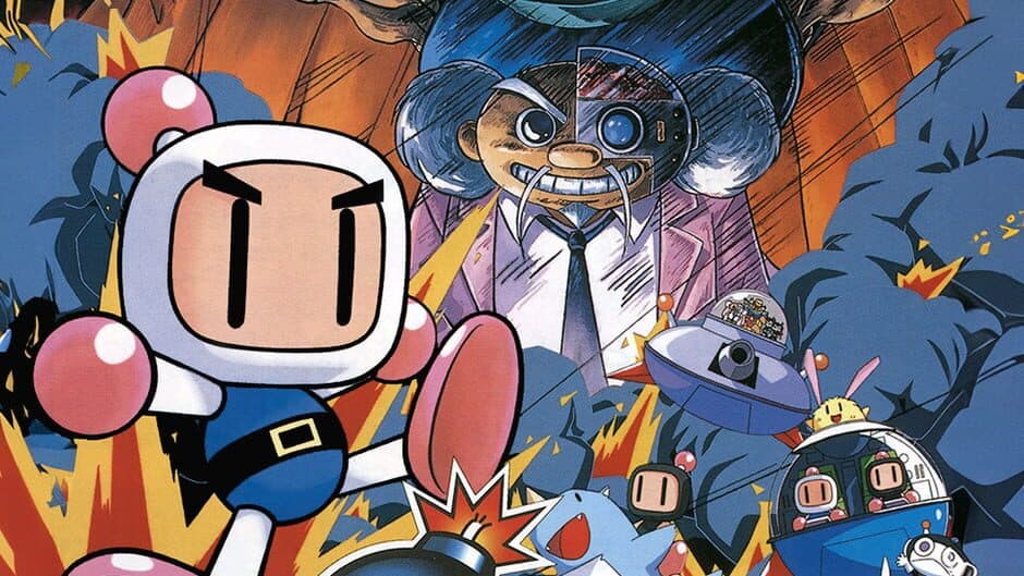 Saturn Bomberman artwork