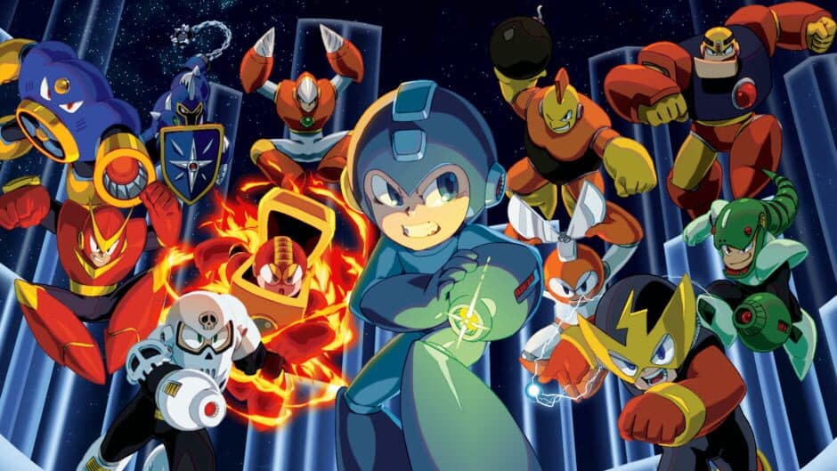 Mega Man Legacy Collection artwork