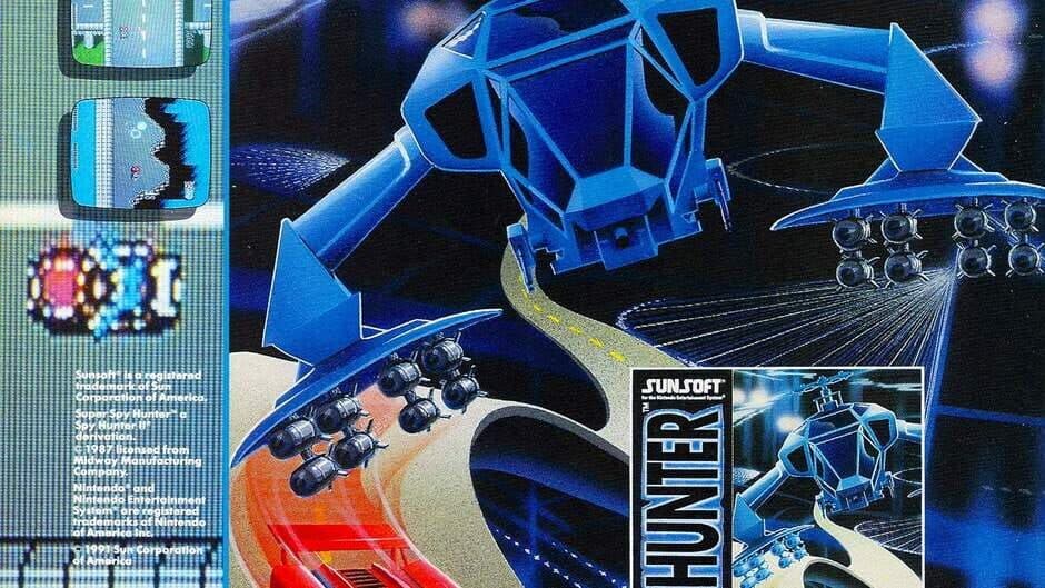 Super Spy Hunter artwork