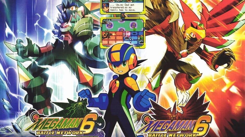Mega Man Battle Network 6: Cybeast Gregar artwork