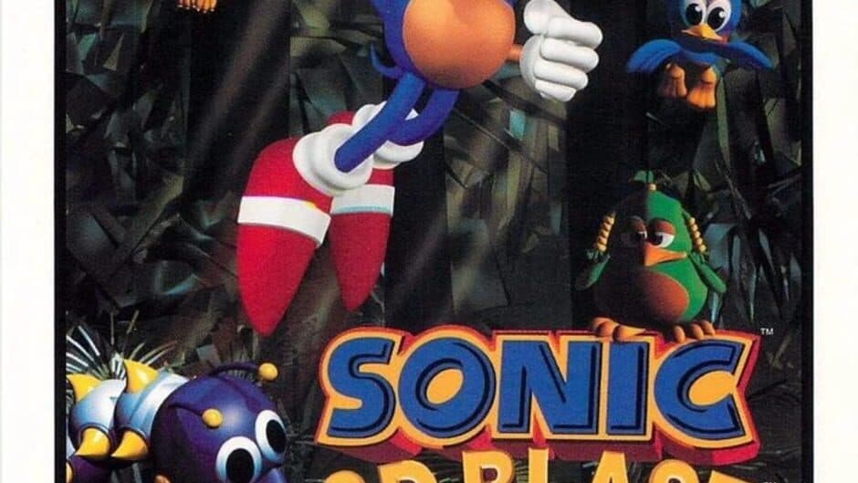 Sonic 3D Blast artwork