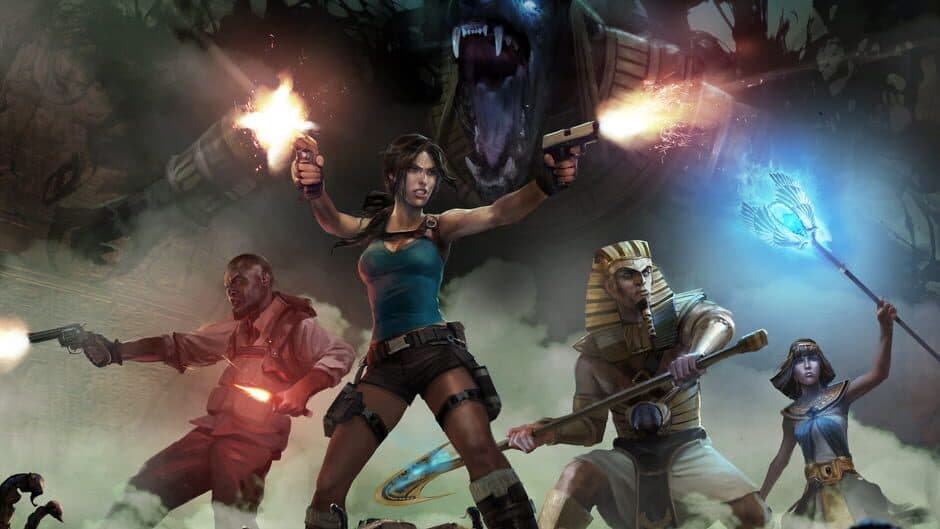 Lara Croft and the Temple of Osiris artwork