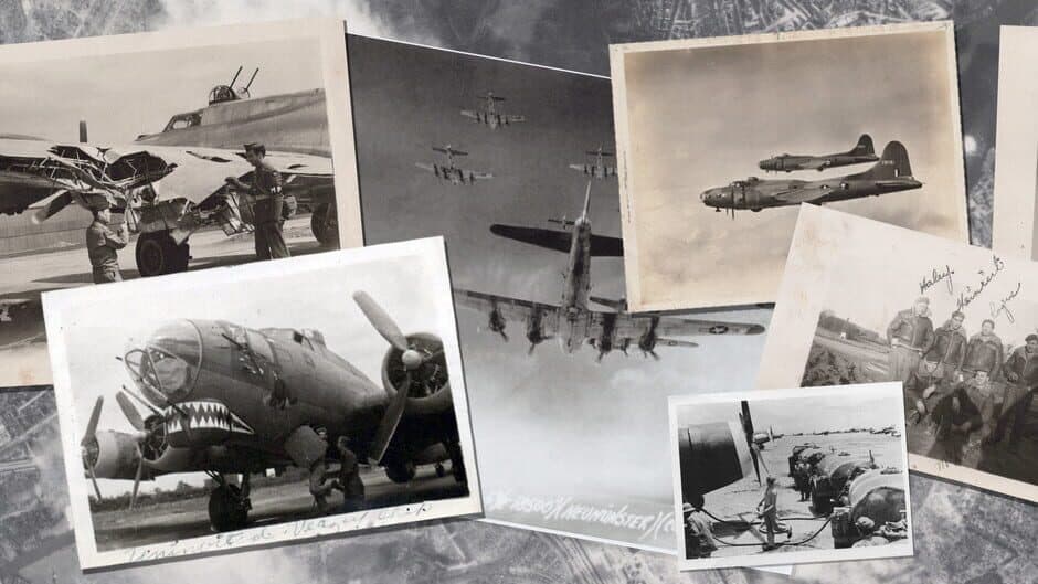 B17 Flying Fortress artwork