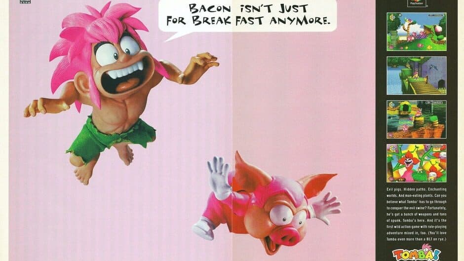 Tomba! artwork