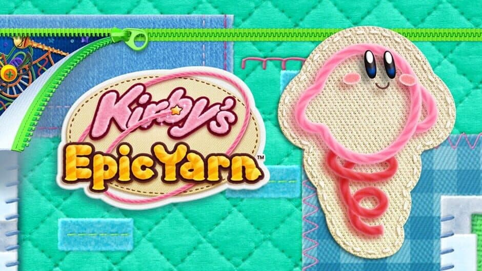 Kirby's Epic Yarn artwork