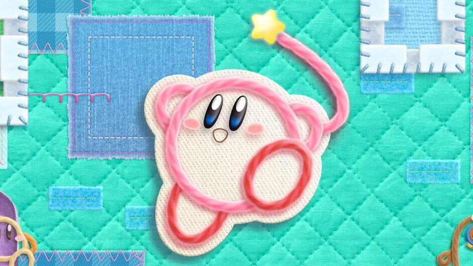 Kirby's Epic Yarn artwork
