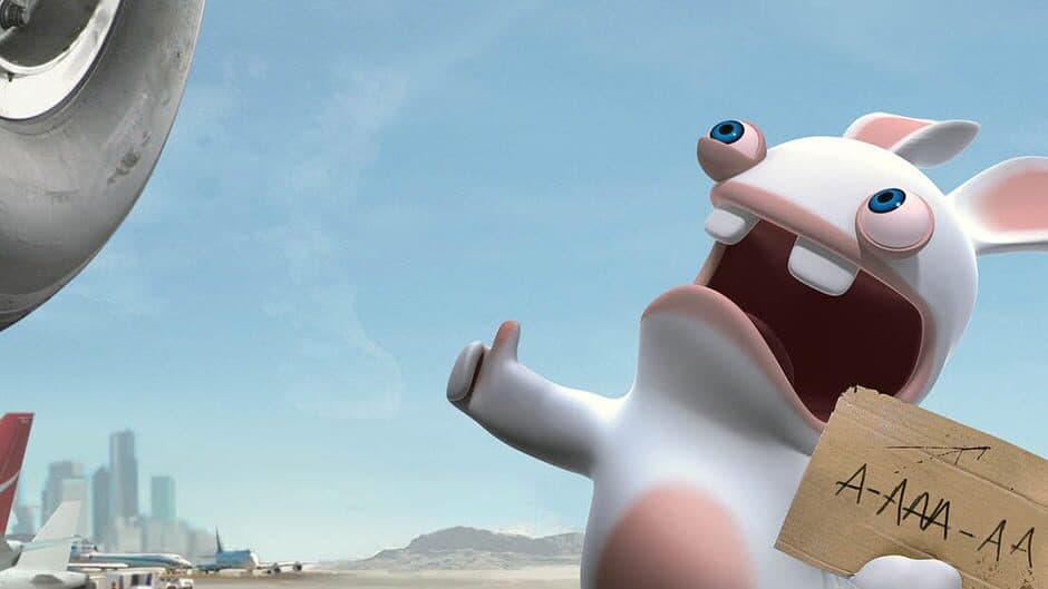 Rayman Raving Rabbids 2 artwork