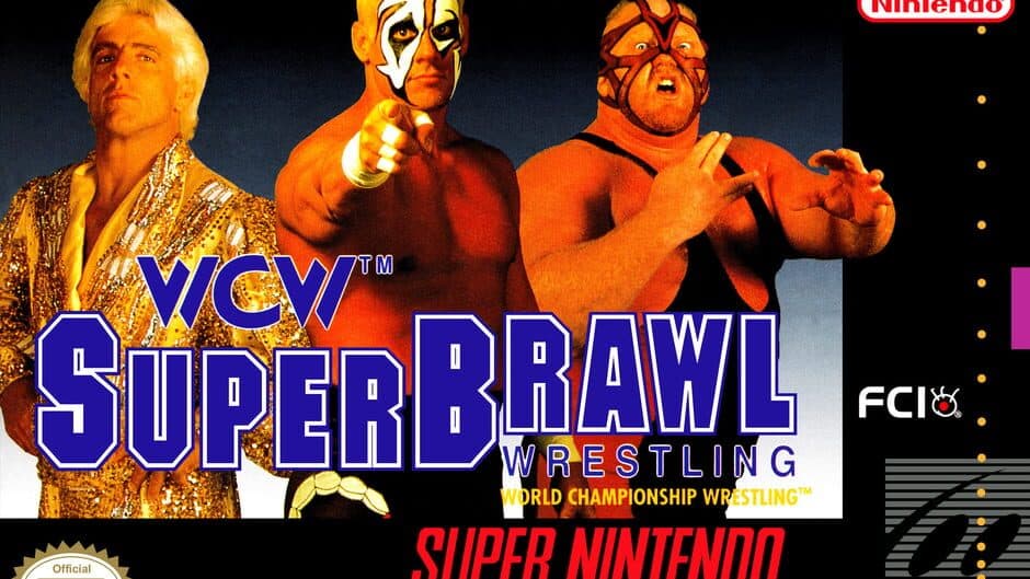 WCW SuperBrawl Wrestling artwork
