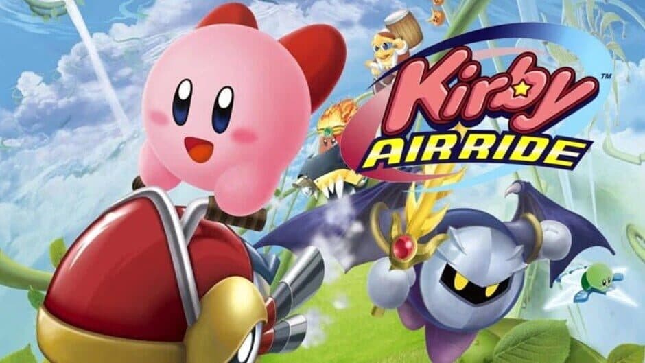 Kirby Air Ride artwork